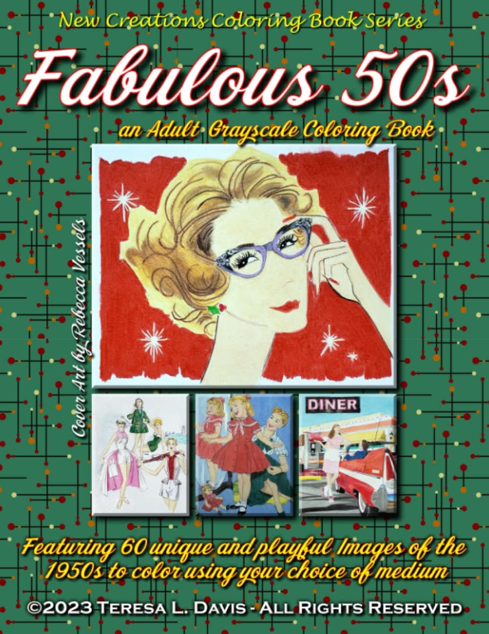 New Creations Coloring Book Series: Fabulous 50s
