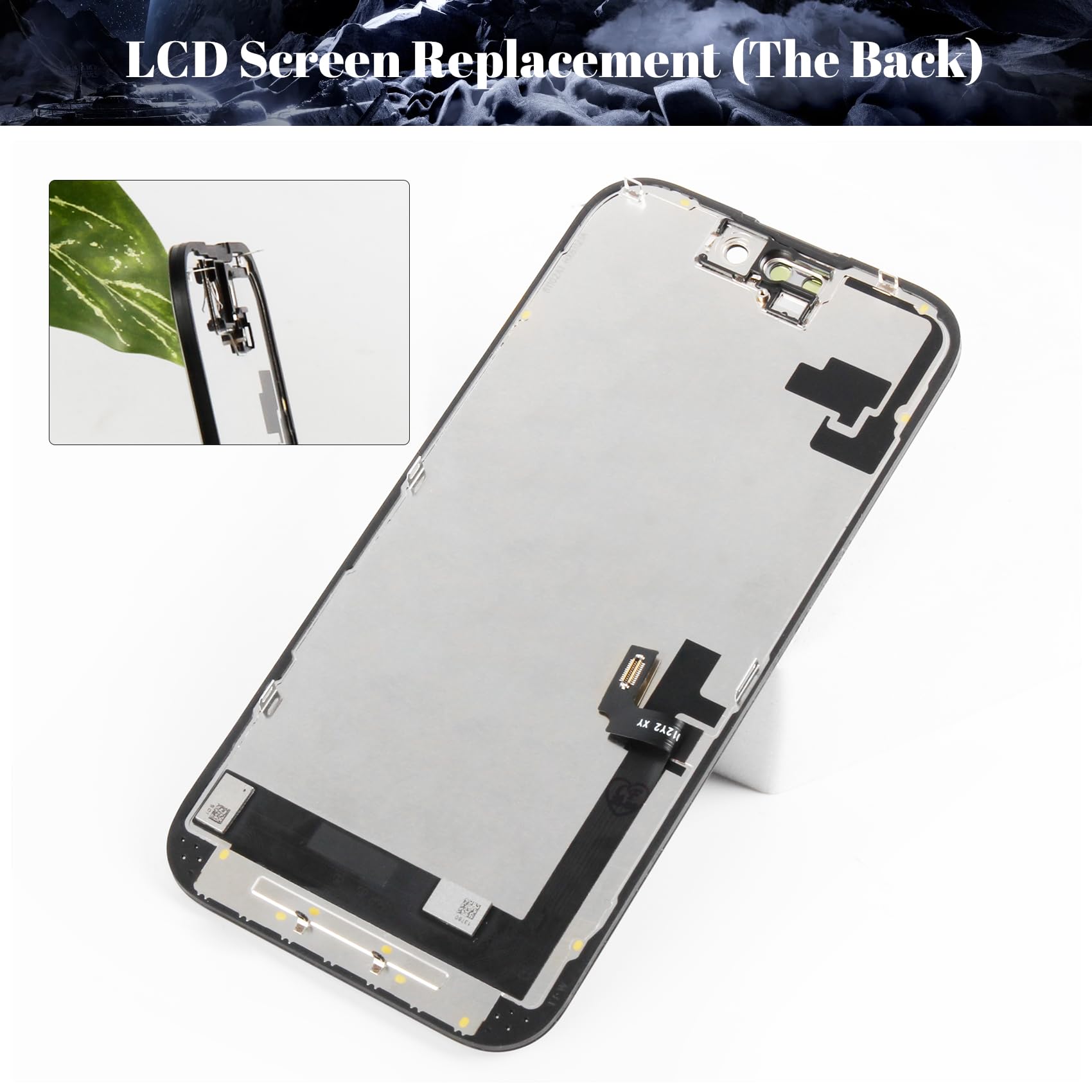 Incell wyświetlacz LCD do iPhone'a 16 A3287 zamiennik ekranu dla iPhone 16 A3081, A3286, A3288, ekran dotykowy digitizer, zestawy naprawcze (czarny)