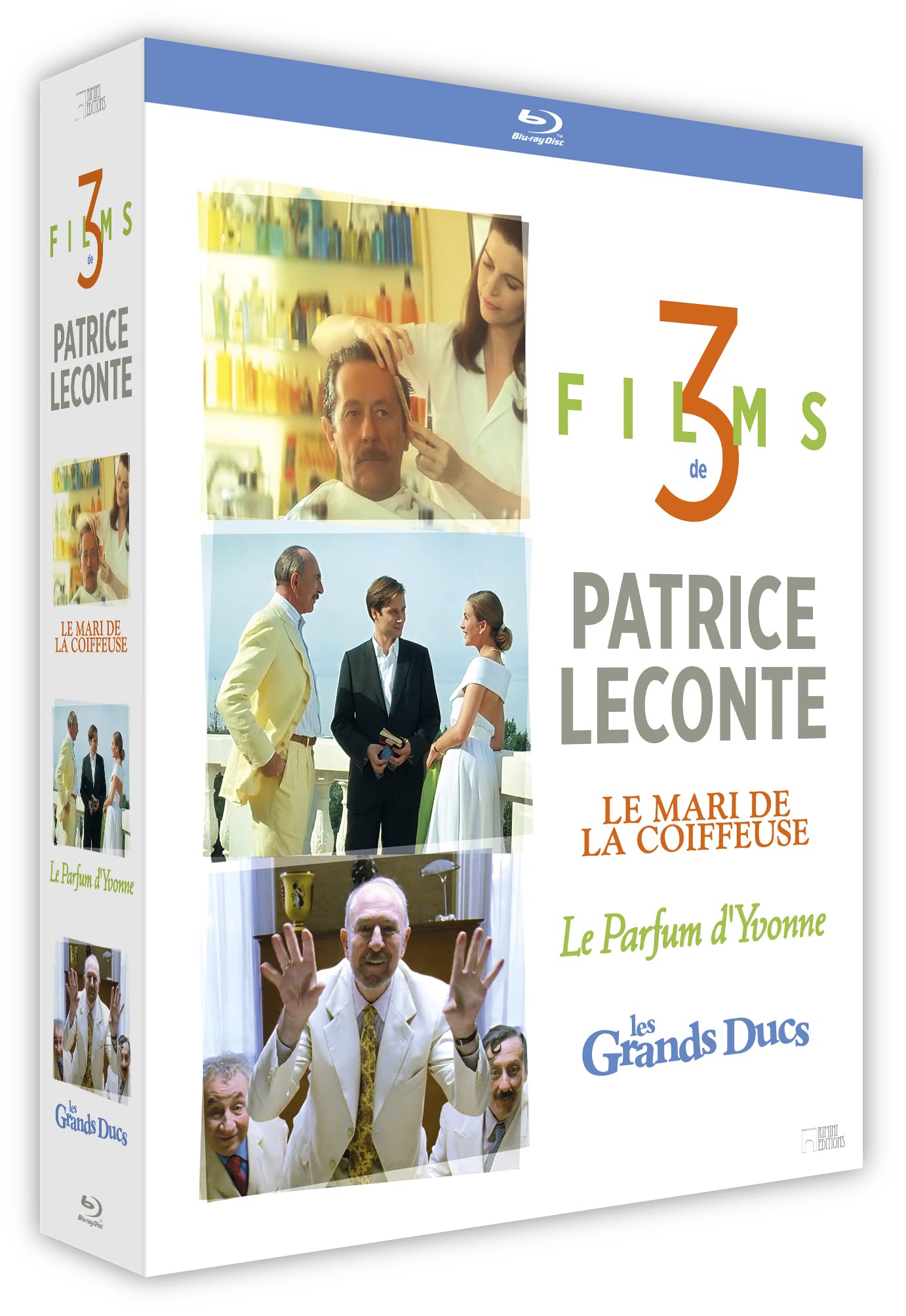 Coffret Blu-Ray : 3 Films de Patrice Leconte