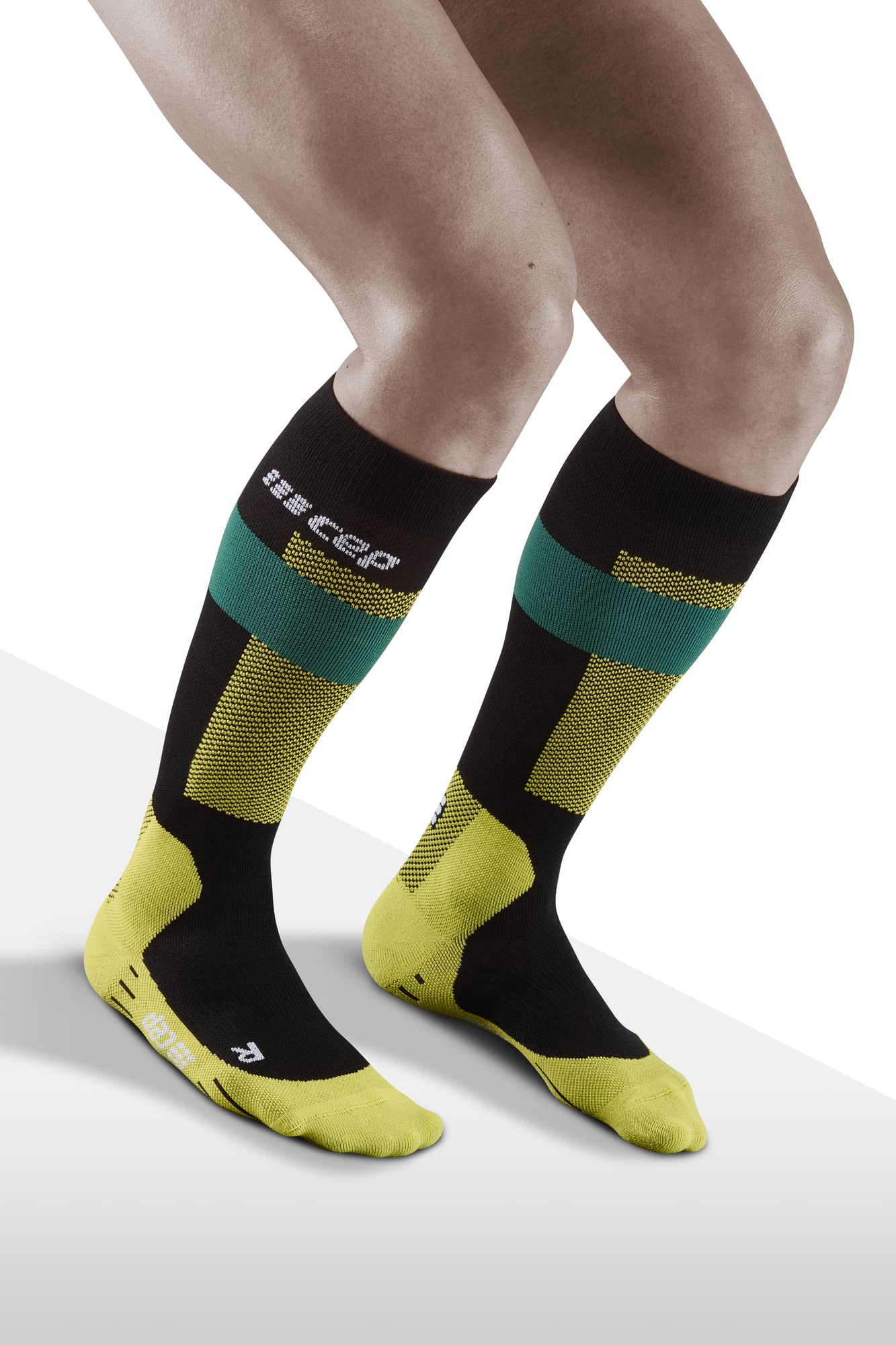 CEP Chaussettes de compression hautes de randonnée en laine mérinos
