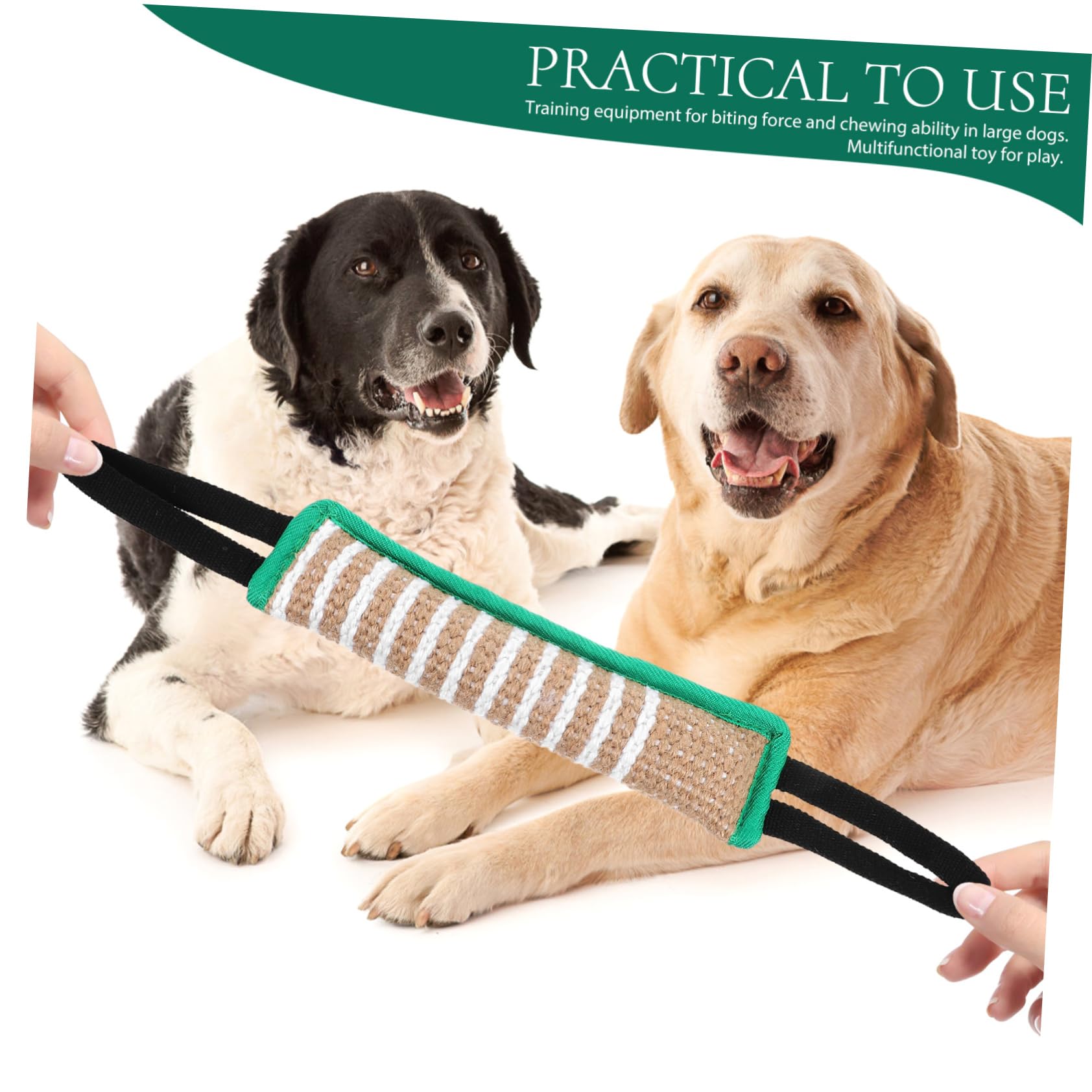 BESPORTBLE 5stücke Interaktives Jute Beißkissen Für Hunde Strapazierfähiges Zugspielzeug Kautrainings Vermeidung Von Langeweile Für Große Hunde Und Welpen