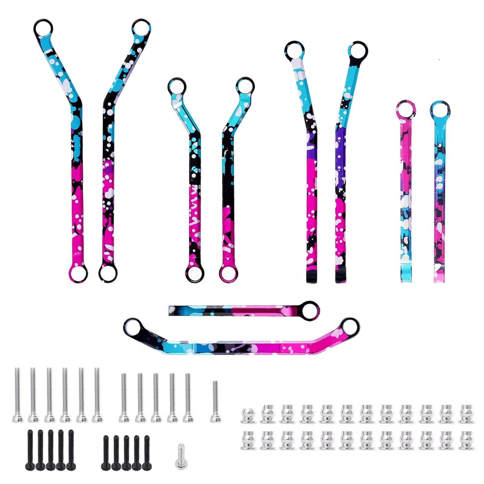 Upgrades High Clearance Chassis Links Set Für Axial SCX30 1/30 Zubehör