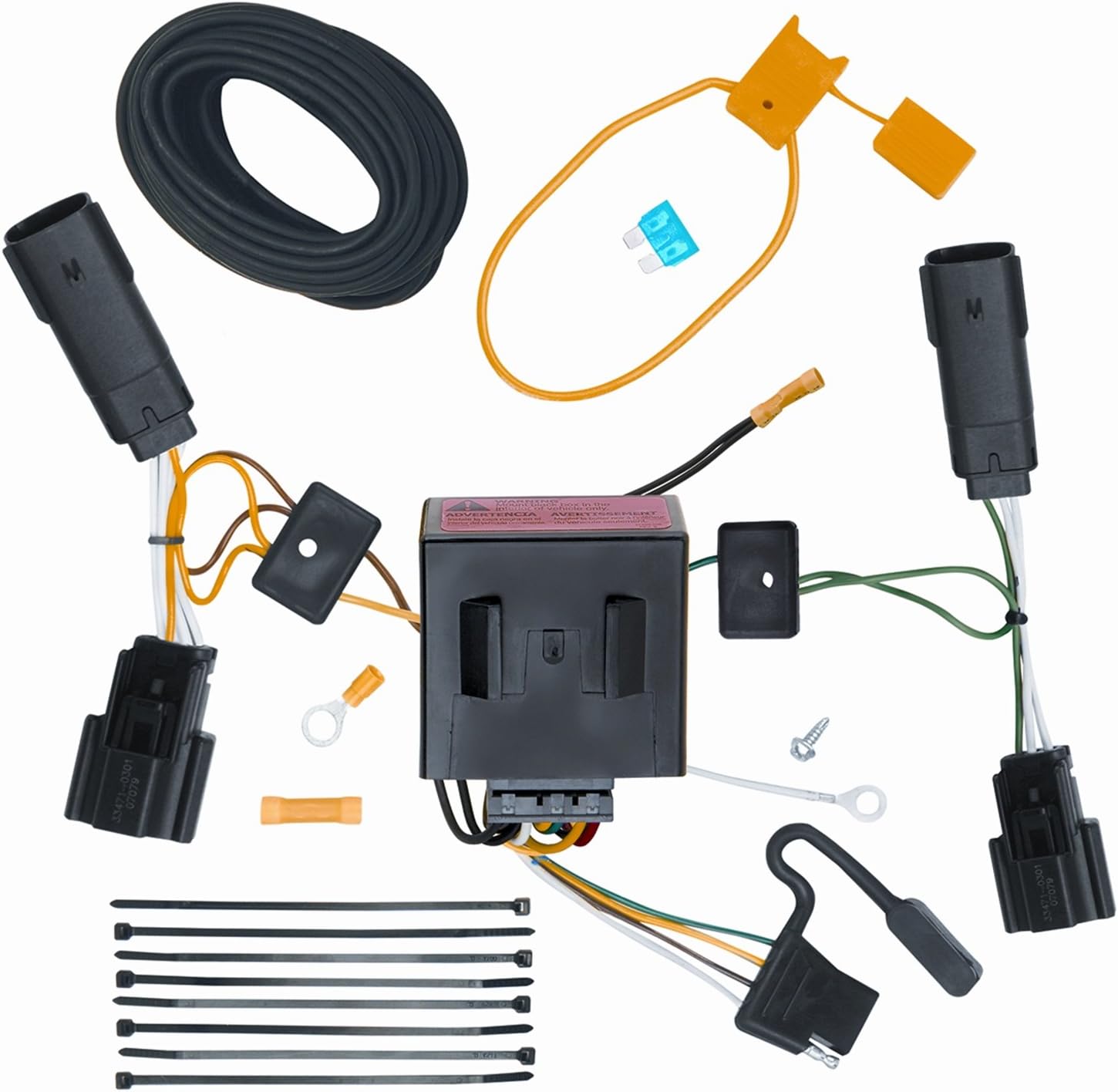 Draw-Tite 118519 T-One Connector with Upgraded Circuit Protected ModuLite for Lincoln MKX