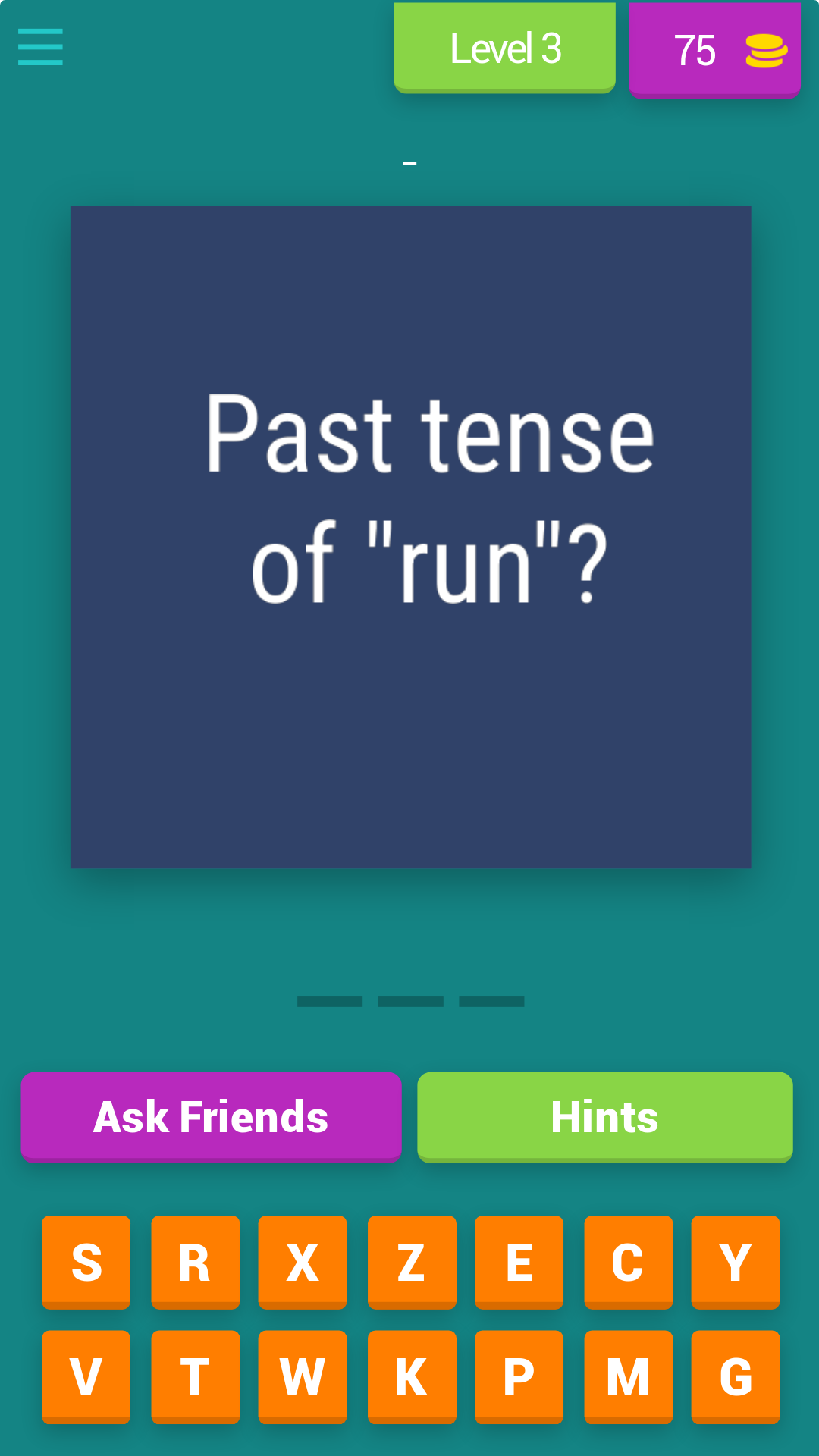 Guess The Past Tense Game - App on Amazon Appstore