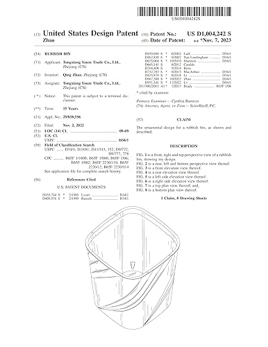 Miniatura 9 de DAJITRE Cubo de basura pequeño de plástico para reciclaje de baño, dormitorio, dormitorio, oficina en casa, cubo de basura para dormitorio,