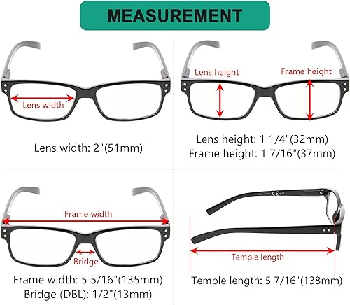 Miniatura 3 de Eyekepper Paquete de 5 lentes de lectura para hombre, incluye lentes de sol de lectura, bisagras de resorte, gafas clásicas de tramposo +3.00