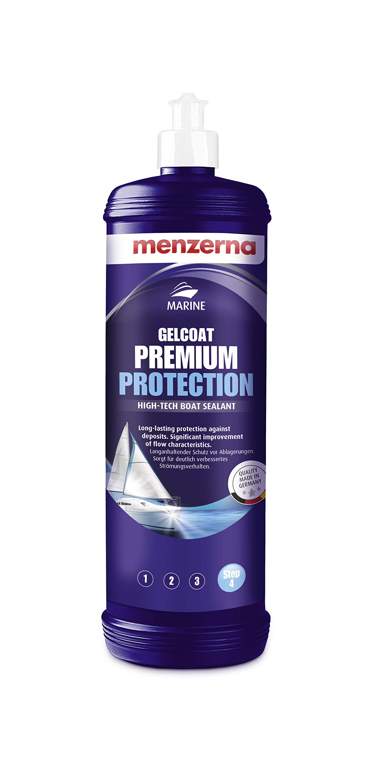 menzernaMarine Premium Protection 32 oz (High -Tech Boat Sealant, Offers Long-Lasting Protection Against Adhesion and Scratches)