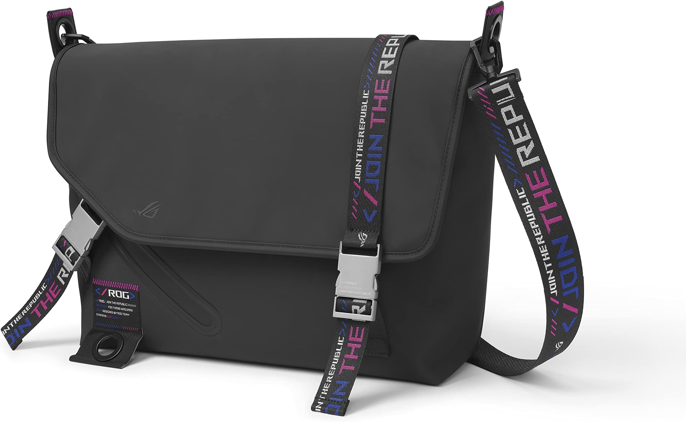 ASUS ROG Slash BC3500 Classic Messenger Bag, Black, (90XB0750-BME000)