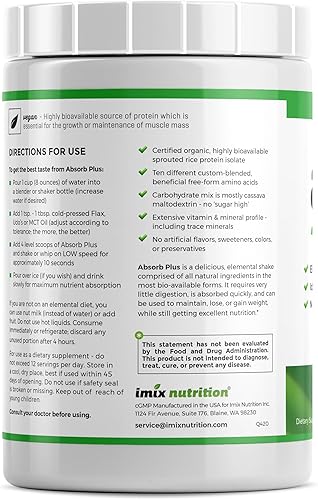 Miniatura 2 de Proteína aislada vegana - Suplemento dietético mejorado para la salud intestinal, apoyo nutricional, ingredientes naturales, sin OMG, sin gluten,