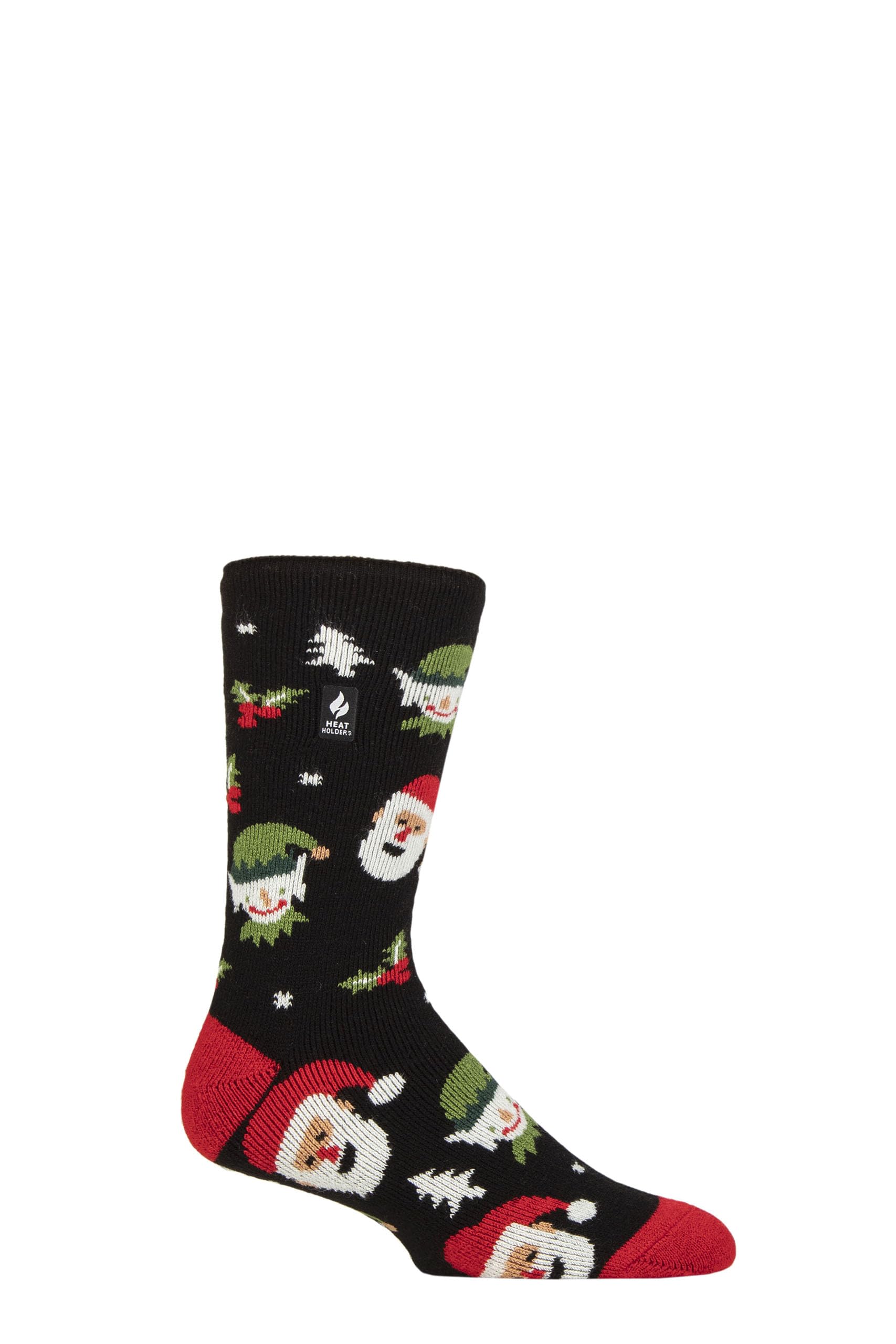 Heat Holders Santa/Elf Mens Xmas Socks