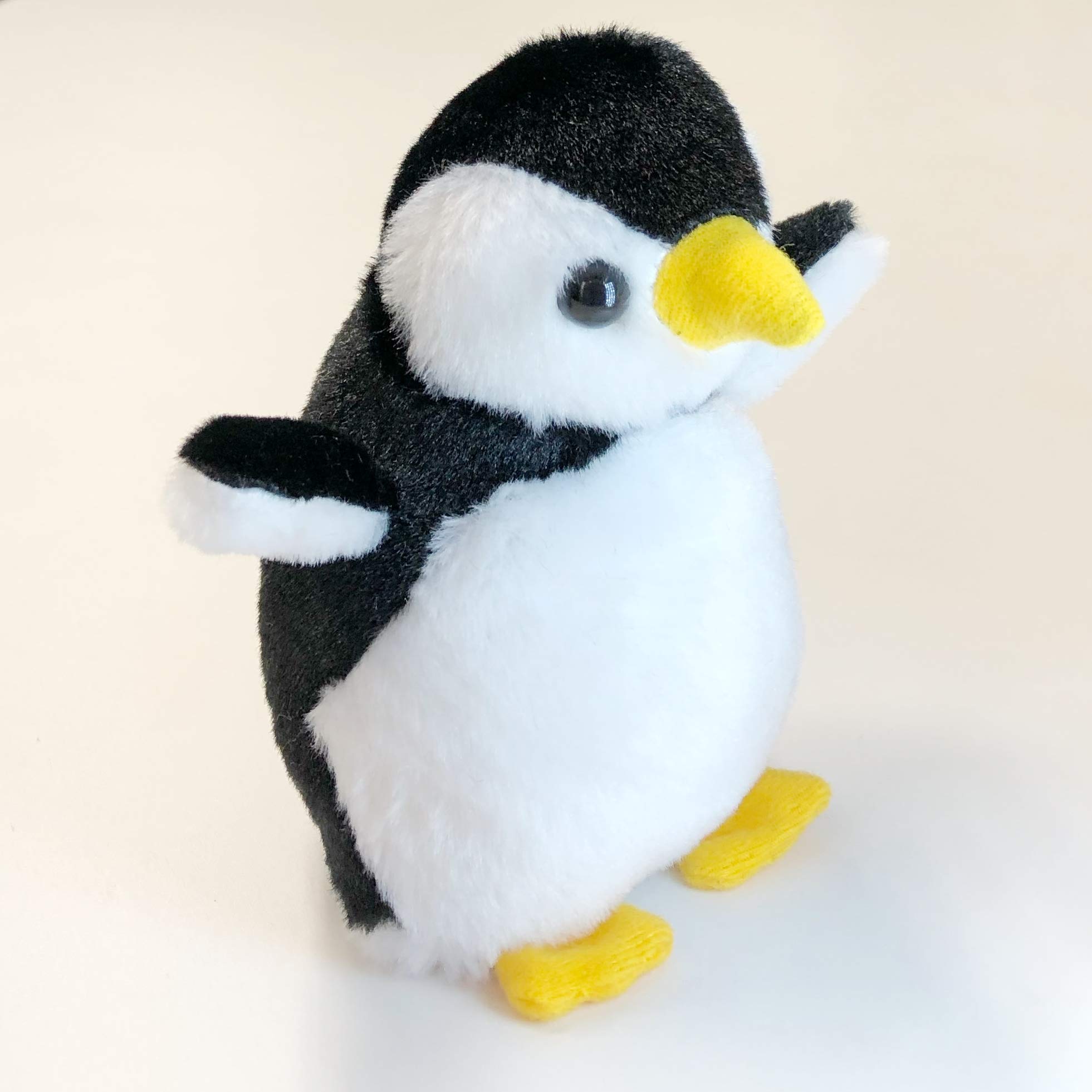Amazon.co.jp: ぬいぐるみ ペンギン 押し笛入り 音が鳴る ぺんぎん 黒