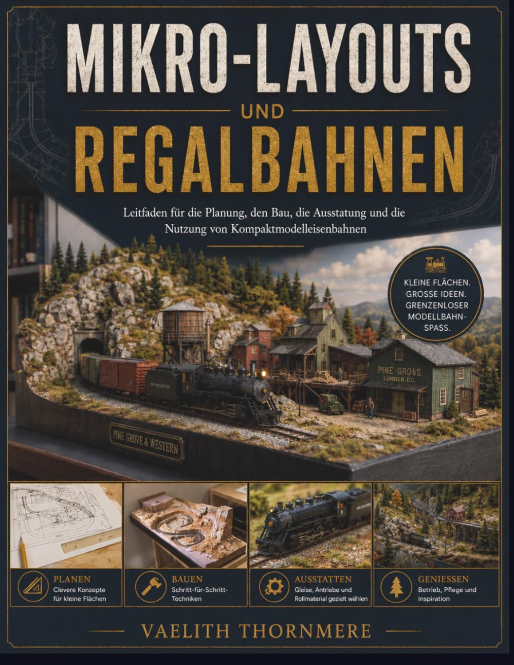 Mikro-Layouts UND Regalbahnen: Leitfaden für die Planung, den Bau, die Ausstattung und die Nutzung von Kompaktmodelleisenbahnen