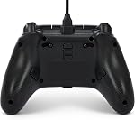 PowerA Avantage Contrôleur filaire pour Xbox Series X.S. avec Lumectra + RGB LED Bande - Black, gamepad, contrôleur de jeu vidéo câblé, contrôleur du jeu, fonctionne avec Xbox One et Windows 10/11, sous licence officielle