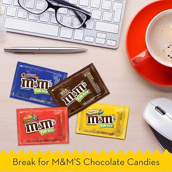 M&M'S Lovers Chocolate Candy Fun Size Variety Assorted Mix Bag, 33.08-Ounce 60 Pieces