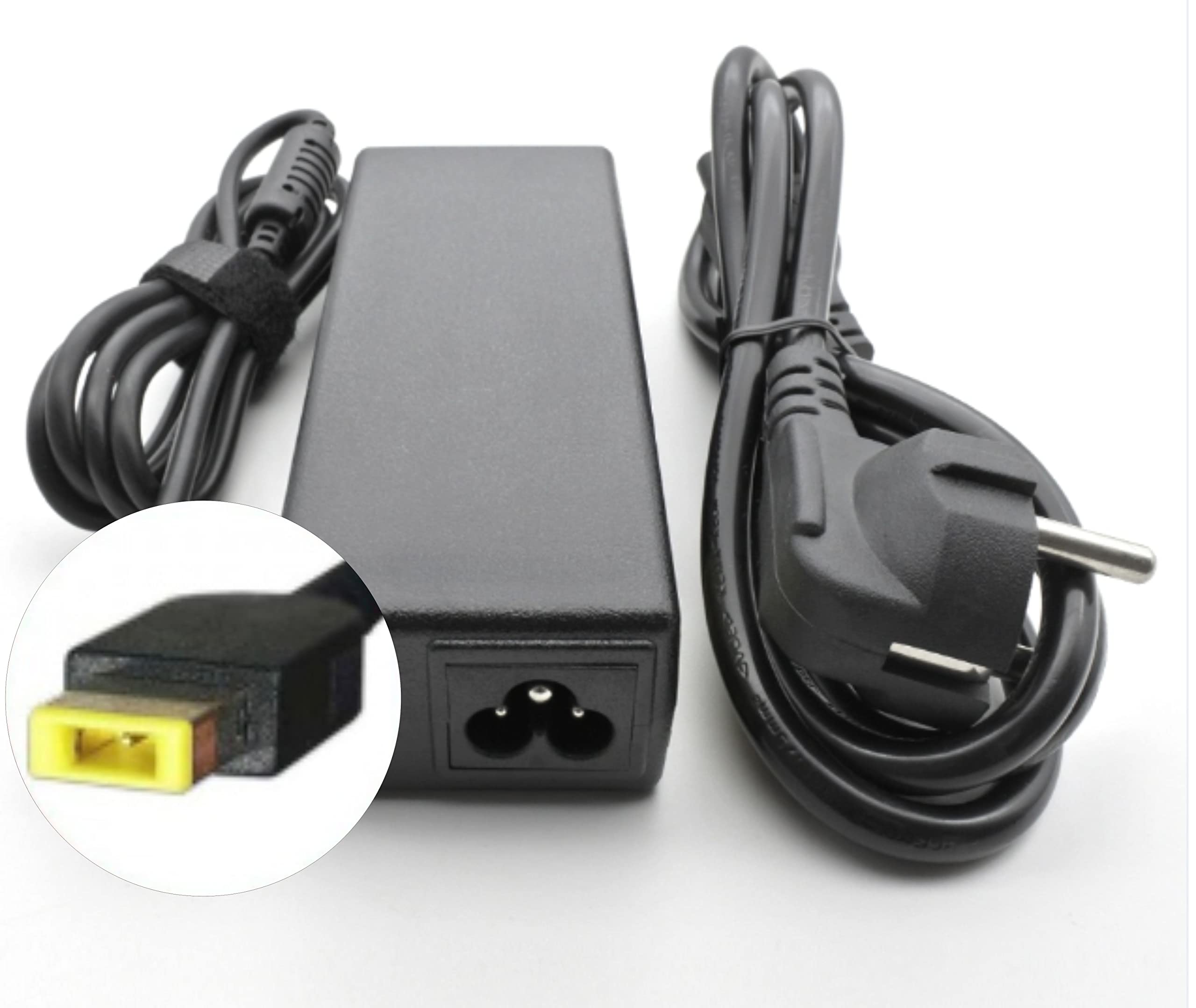 20V 2.25A 45w USB Replacement Laptop Adapter/Charger for Lenovo ADLX45NCC3, ADLX45NCC3A, ADLX45NDC2A Yoga 720-13IKB (Power Cord Included)-Black