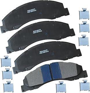 Bendix Premium SBM1328 Semi-Metallic Front Brake Pads for Select Models Ford E-150, E-150 Econoline, E-250, E-350 Super Duty, E-450 Econoline Van, Wagon