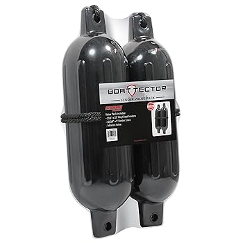 Extreme Max 3005.5033 BoatTector Sailboat Fender Hangers - Black