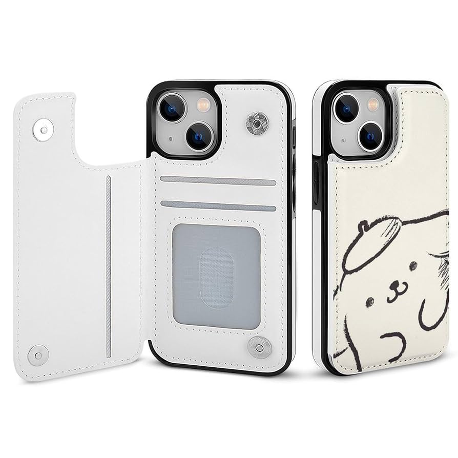 CASETiTY iPhone15ケース ポムポムプリン gourmandise iPhone 15 14 対応 レトロガラケー風 ケース