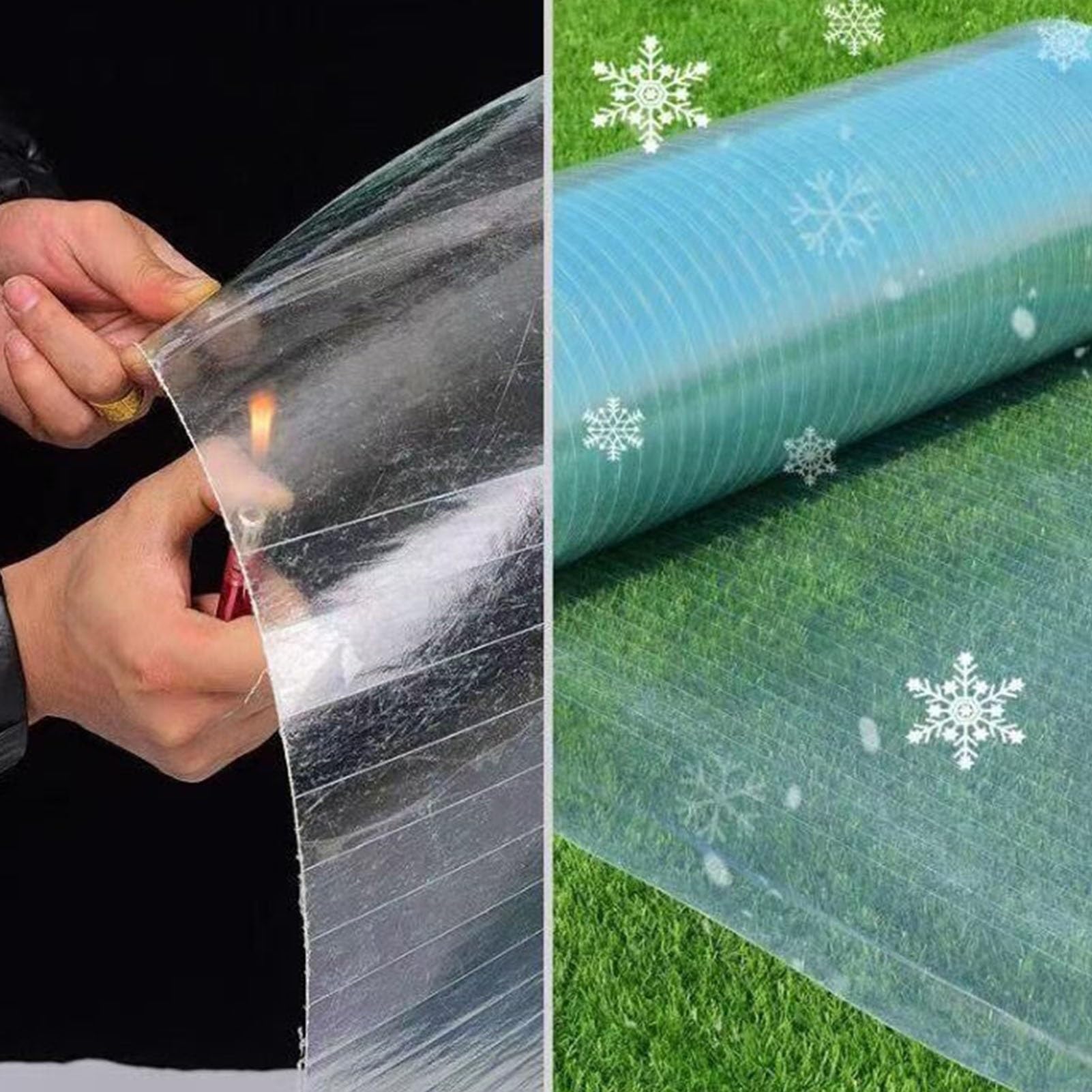Rollo de Policarbonato para Techos LáMina de Techo Transparente Policarbonato Paneles Plástico Resistentes A Los Rayos UV para Jardinería, Agricultura Y Marquesinas