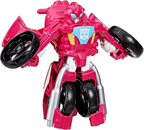 Transformers Classic Heroes Team, Figurine Elita-1 de 11 cm, Conversion Facile e