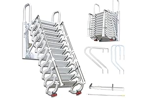 Wall-Mounted Folding Stairs for Attic: Safe and Convenient Stairway to Your Loft