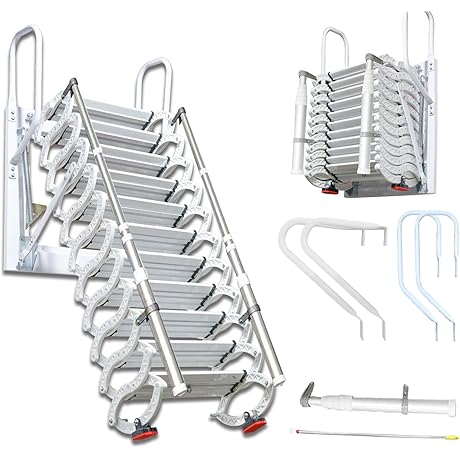 Wall-Mounted Folding Stairs for Attic: Safe and Convenient Stairway to Your Loft