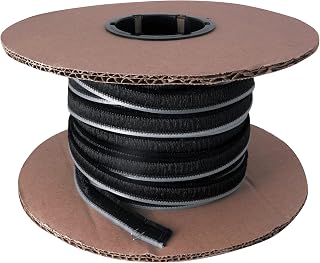 CRL W562C .625" (16 mm) Vanguard Security Astragal Replacement Pile Weatherstrip 100Ft