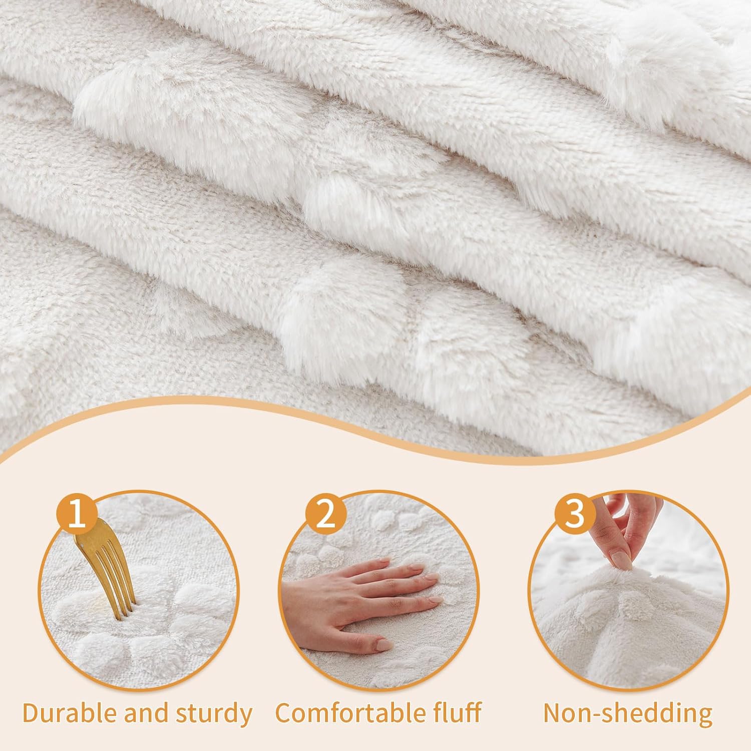 Faux Fur Couch Cover for Dogs Washable,Fuzzy Pet Couch Covers for Sofa,L Shaped Sofa Cover,Thick Soft Cover Non-Slip Couch Cover Furniture Protector Pet Friendly (White, 71 * 102) White 71*102