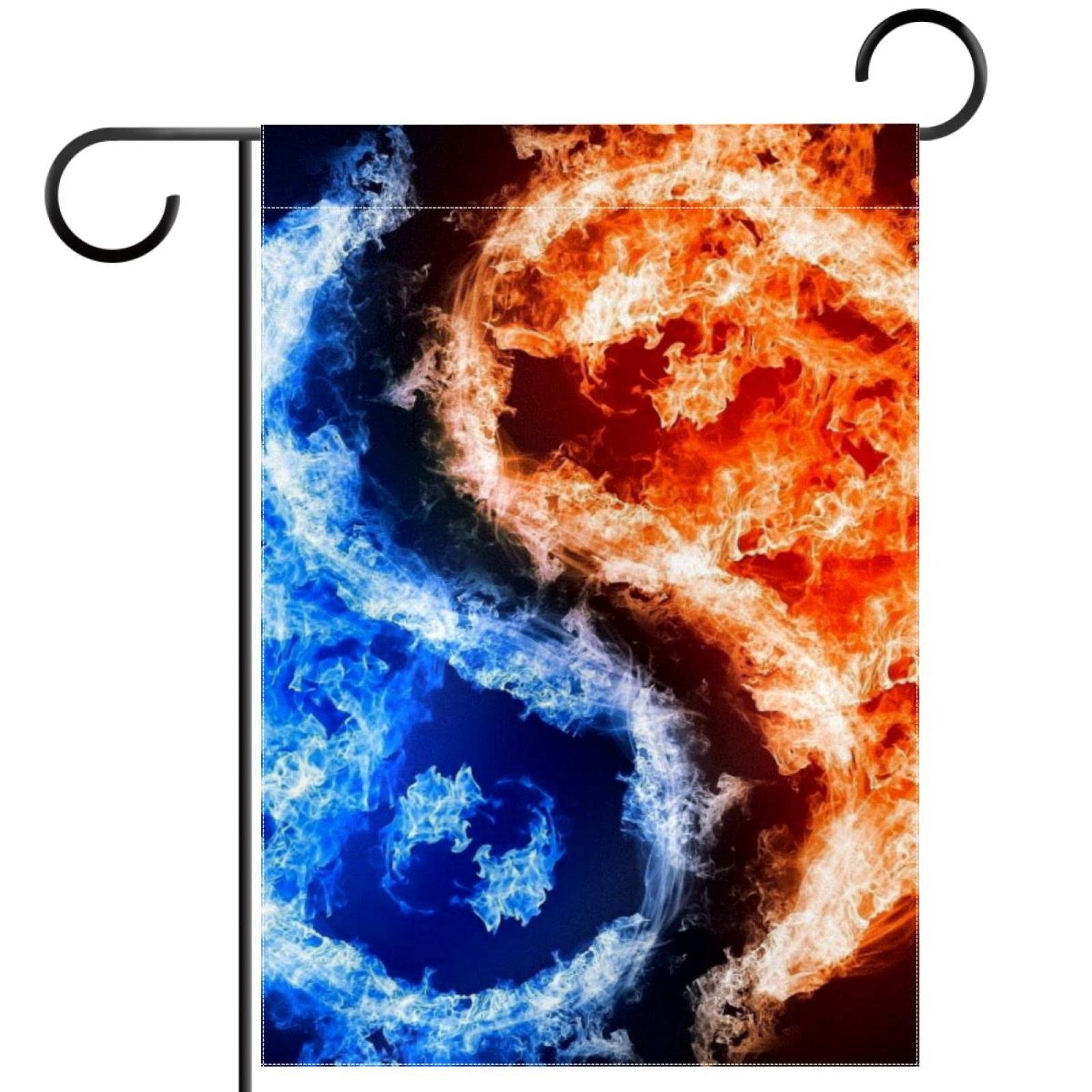 MEHOTOP Drapeaux De Jardin Printemps/été, 31,8 X 45,7 Cm, Double Face Pour L'extérieur, Fleurs De Géranium Rouge, Ferme, Plantes Rustiques, Petits Drapeaux De Maison En Toile De Jute Avec Citation De