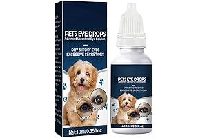 Saline Solution for Eyes: Drops for Pets - Safe and Gentle Eye...