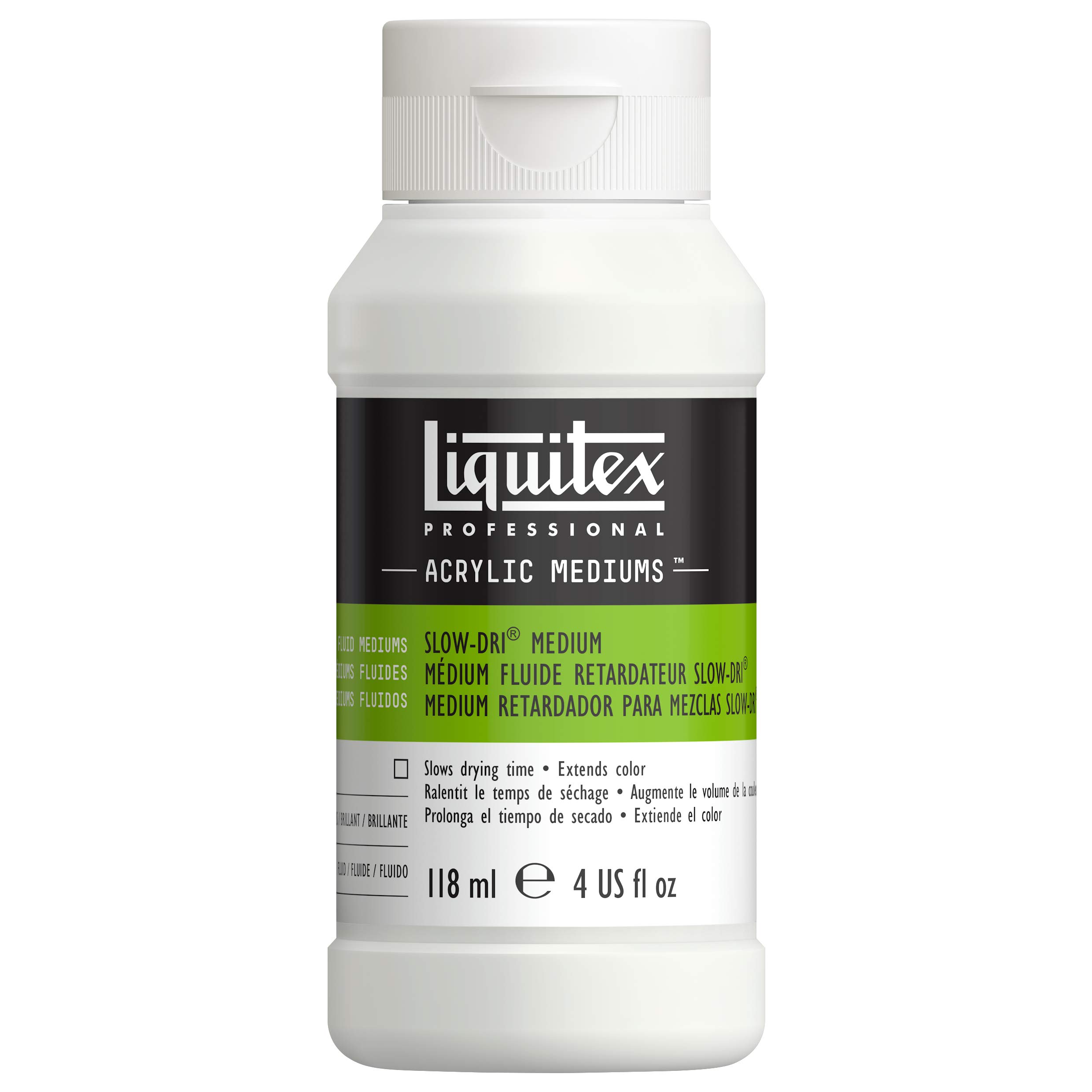 Liquitex Professional Slow-Dri Blending Fluid Medium, 118 Ml