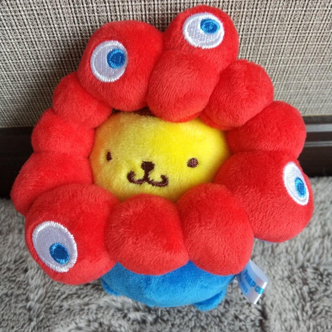ミャクミャク　ポムポムプリン　ぬいぐるみストラップ EXPO2025 サンリオ 会場限定 なりきりぬいぐるみL ポムポムプリン 完売