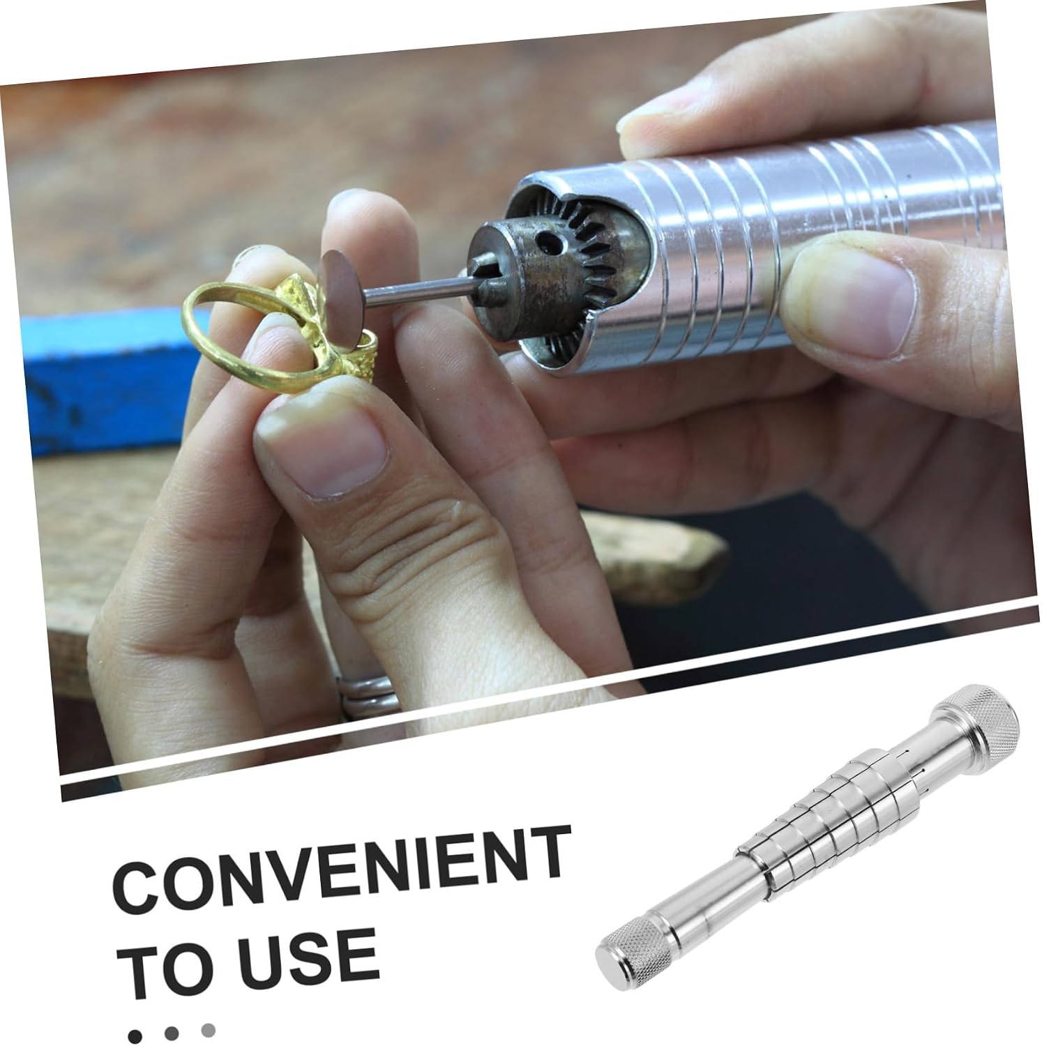 Ipetboom Ring Stretching Tool Jewelry Adjusting Rod Ring Adjusting Tool Expander Jewelry Sizing