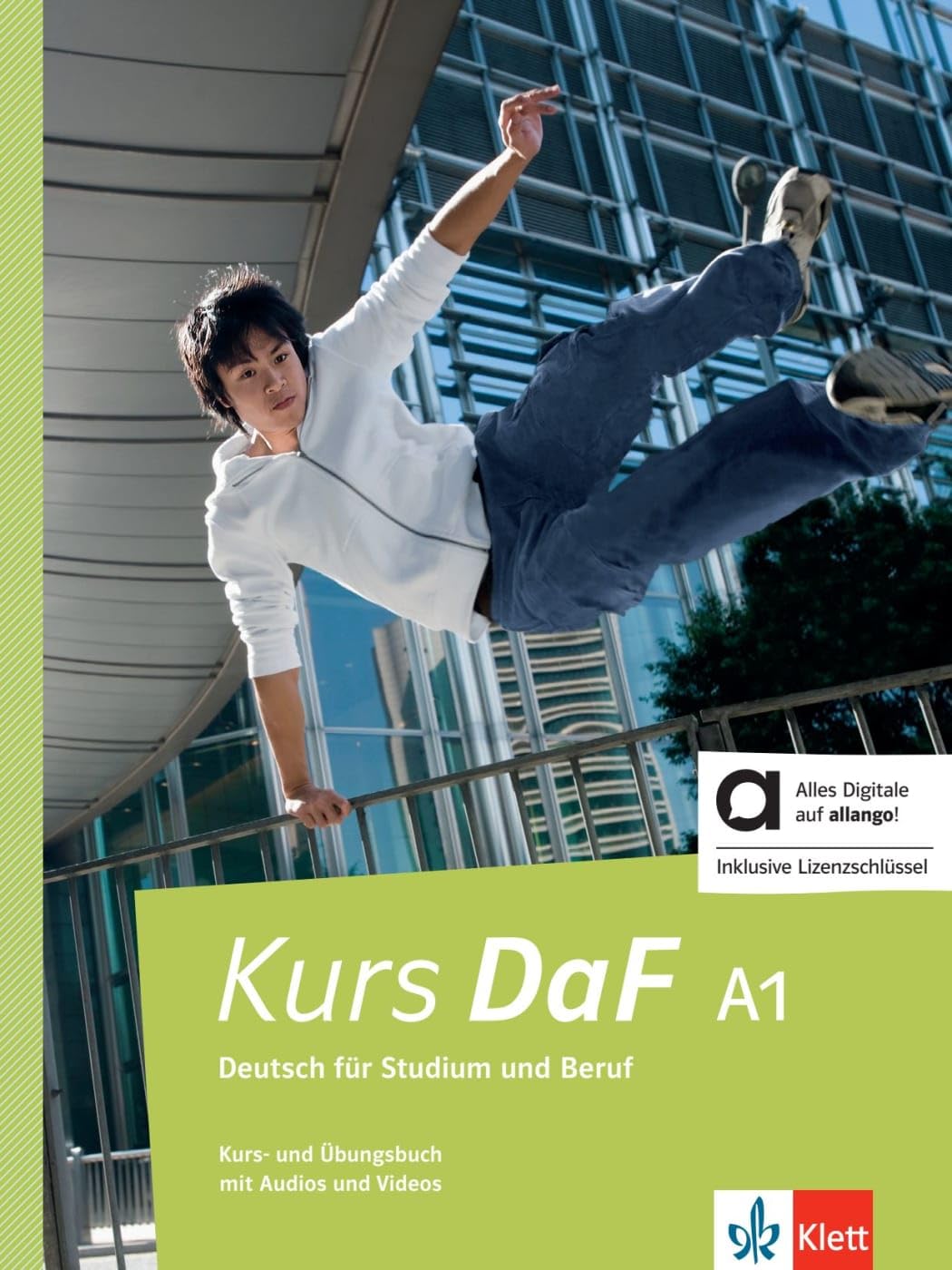 Kurs daf a1, libro del alumno y de ejercicios edicion hibrida allango: Deutsch für Studium und Beruf. Kurs- und Übungsbuch mit Audios und Videos inklusive Lizenzschlüssel allango (24 Monate)