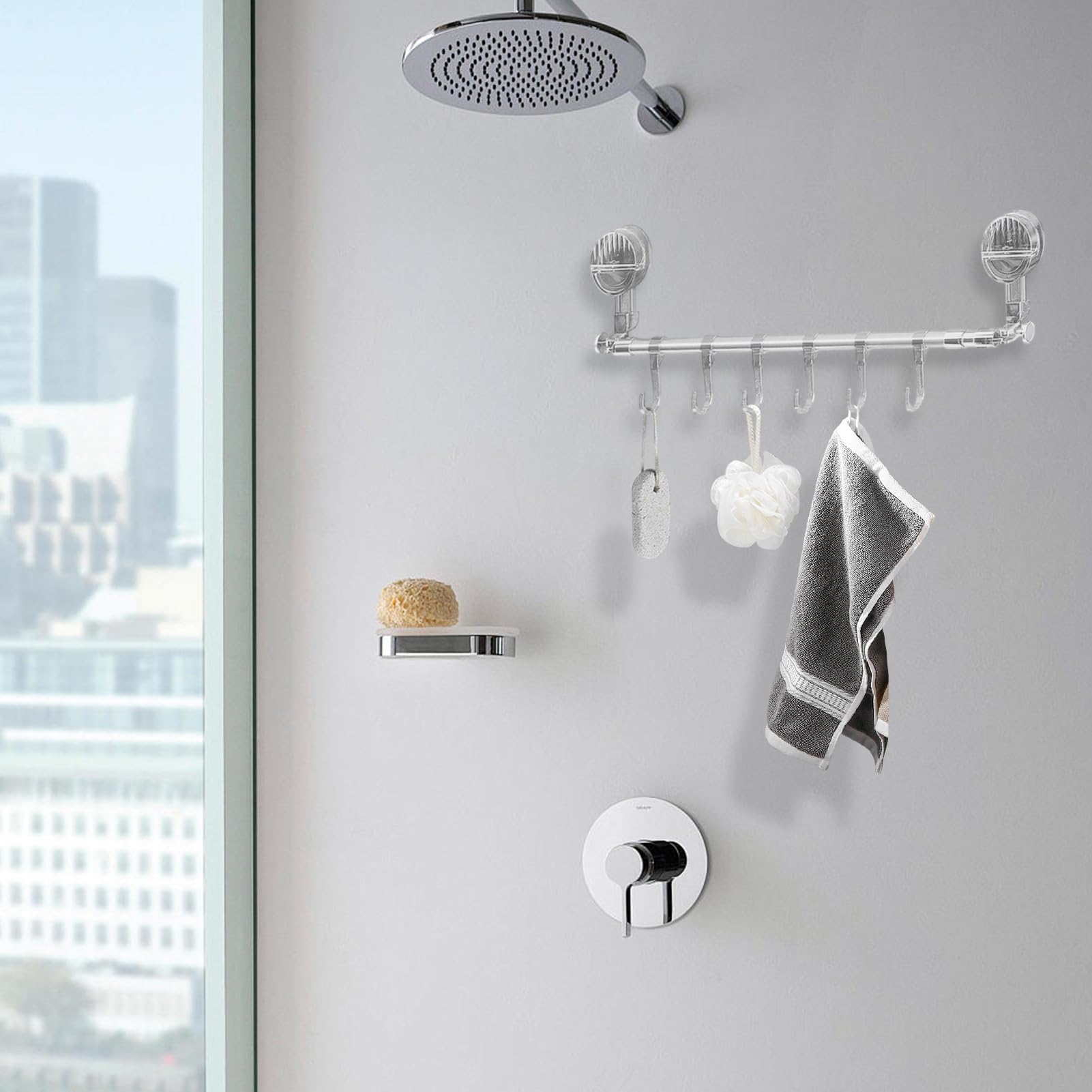 Colgador de Toallas para Pared del Baño Soporte Robusto