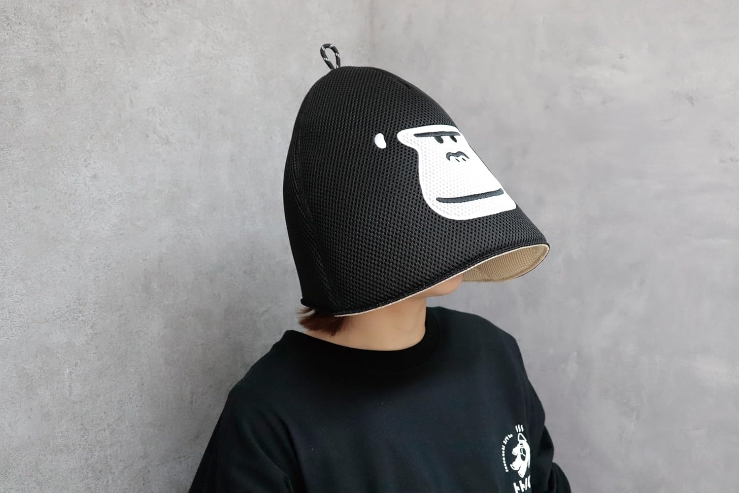 Amazon.co.jp: ごリラックス まもるさんの瞑想メッシュハット サウナ