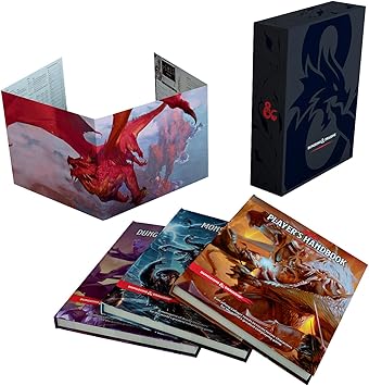 2014 D&D Core Rulebooks Dungeons & Dragons Gift Set
