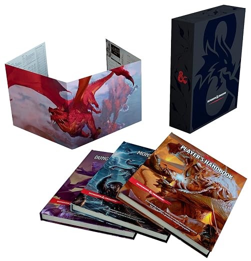 Dungeons & Dragons Core Rulebooks Gift Set (Special Foil Covers Edition With - imagem principal
