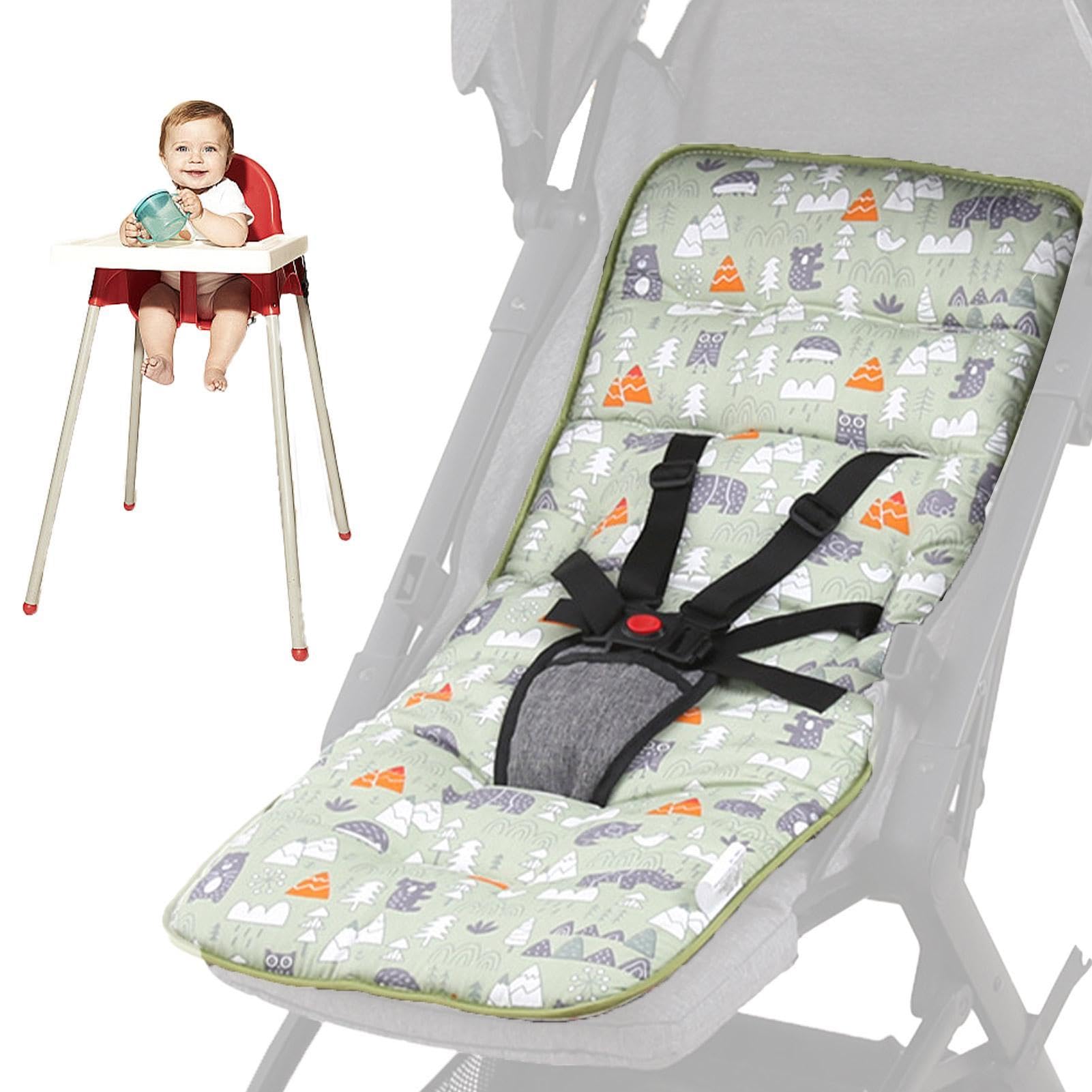 Pram Seat Covers | Soft Cotton Inserts for Prams | Comfortable Cushion for Prams | Practical and Elegant Seat Accessories