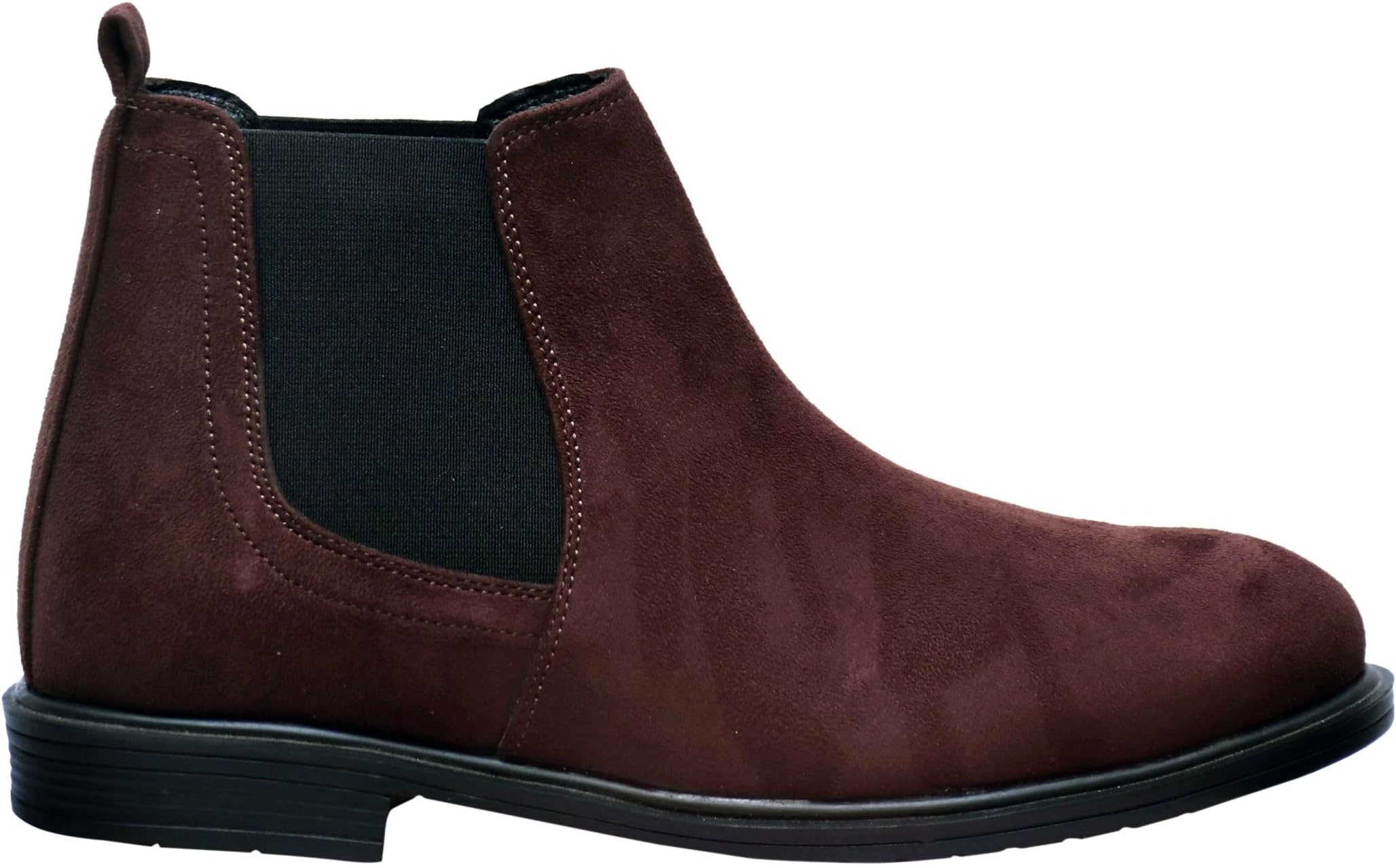 Men's Suede Chelsea Boots | Premium Suede Upper | Airmix Lightweight Sole | Slip-On Ankle Length Casual & Formal Boots | Comfortable All-Day Wear