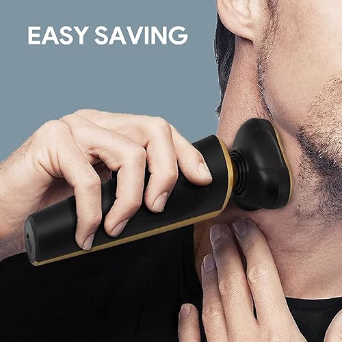 Miniatura 8 de Afeitadora eléctrica para hombre recargable rotativa para afeitarse con recortadora de nariz recortadora de laterales cepillo de limpieza facial