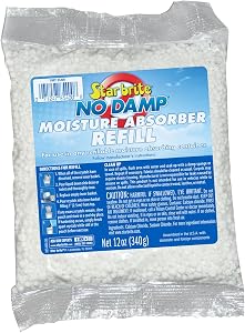 Star Brite No Damp Dehumidifier & Moisture Absorber - Prevent & Eliminate Musty Odor in Closets, Basements, Bathrooms, Campers, Boats, Safes & More.