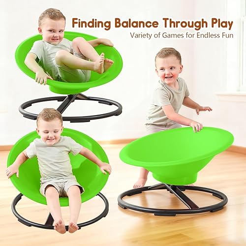 Miniatura 5 de Silla Giratoria para Niños Autistas, Juguetes de Autismo para Sentarse y Girar para Edad 3+, Silla Giratoria Sensorial que Mejora las Habilidades