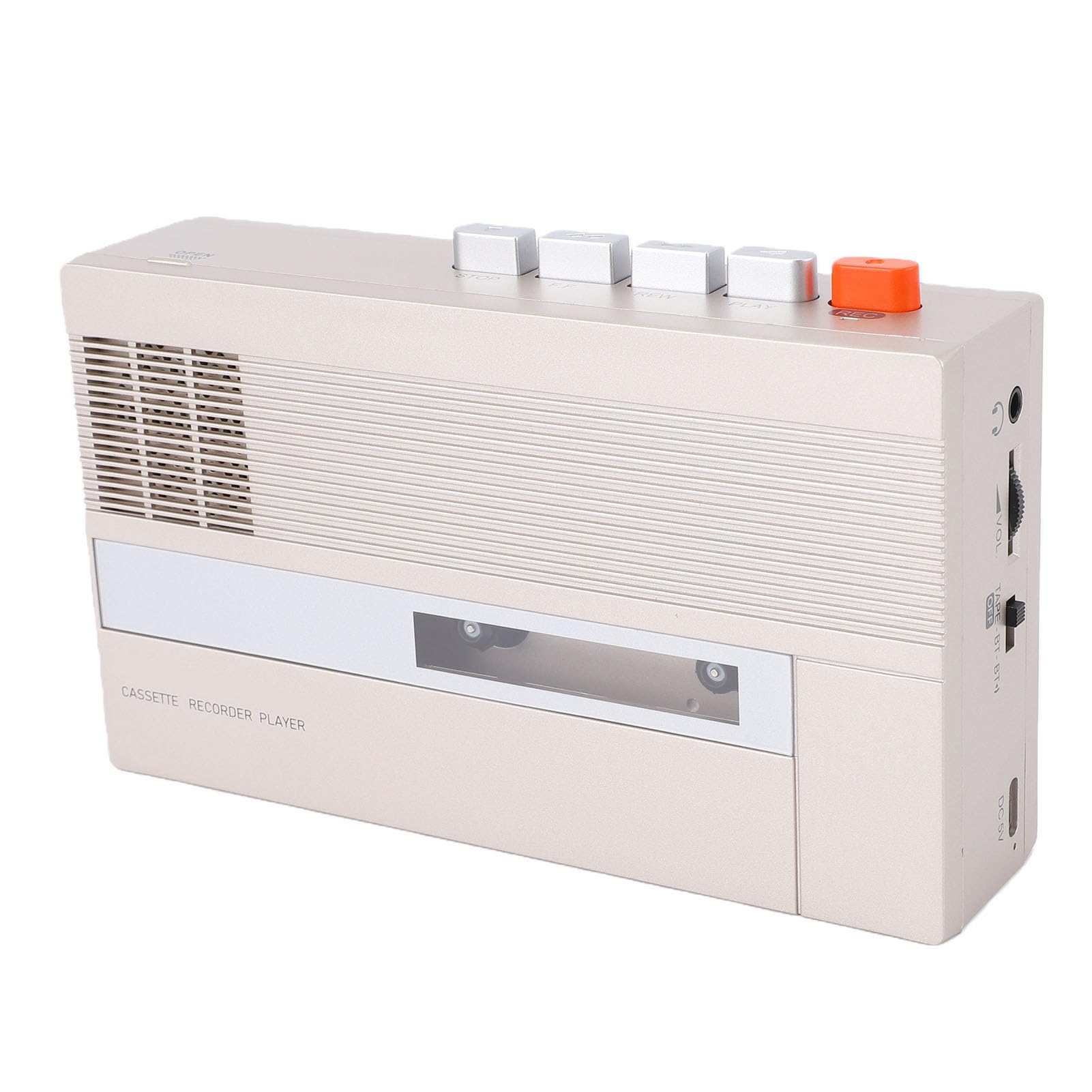 Tosuny Lecteur de Cassettes Rétro avec émetteur et Enregistreur Bluetooth, Convertisseur de Bande Portable vers Numérique avec Haut-Parleur pour Musique Nostalgique, Décoration Vintage