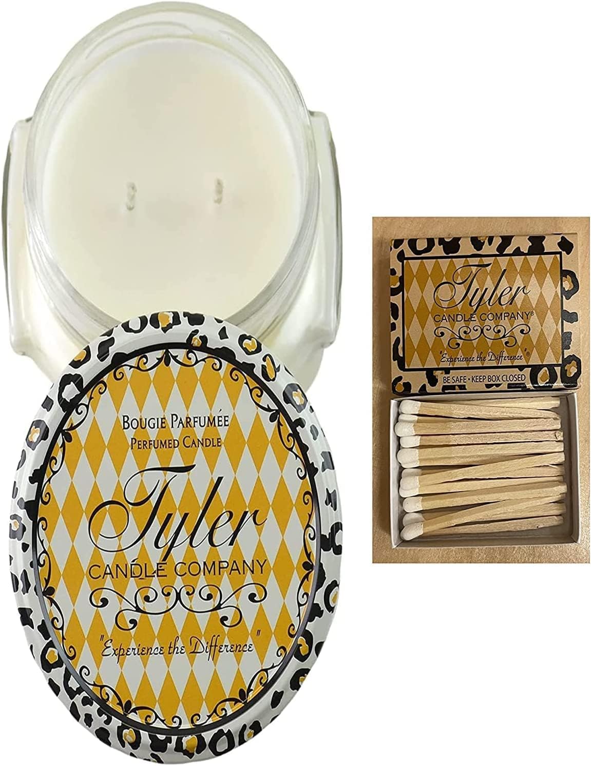 Tyler Diva Scented Candle, 22 oz (Diva (Pack of 2)) Includes a Match from Tyler Candle Company, Plus Stain Remover Pen