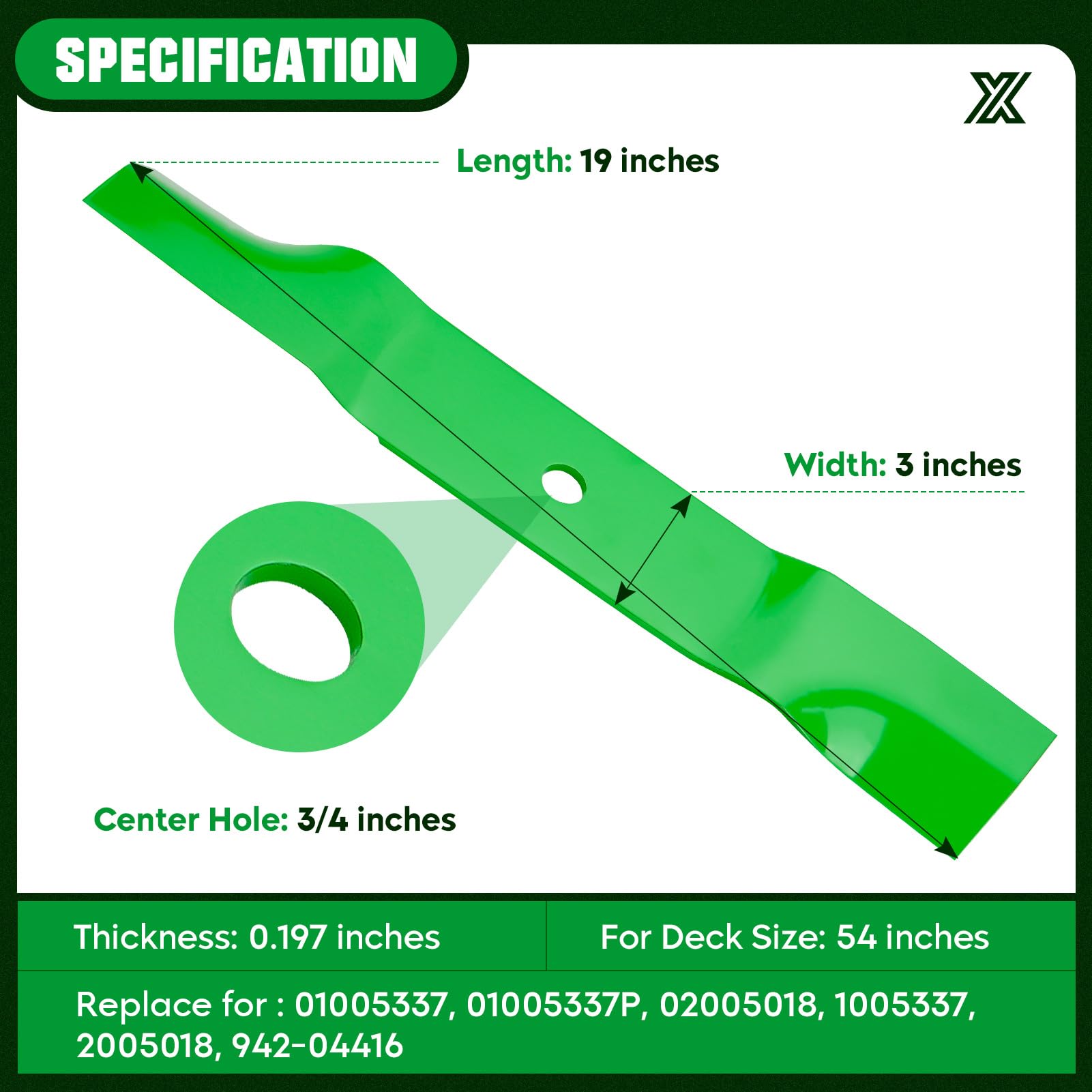 BLADE HI-LIFT MTD #942-04416 - Centre Multi-pièces JMF Inc - Foto 12