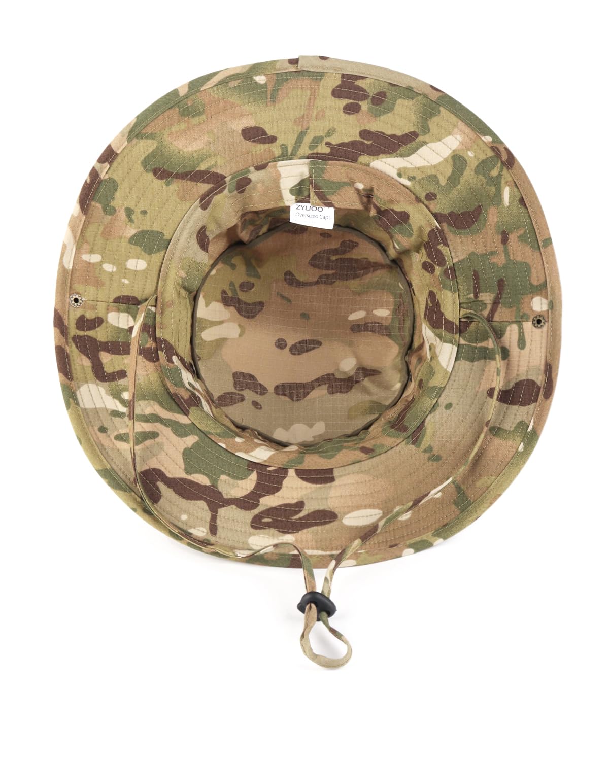 Feng Shui， Cappelli da Sole XXL UV Boonie, Cappello tattico Militare per Teste Grandi, Grandi Cappelli da Caccia nella Giungla Safari Bush per Il Campeggio Escursionistico