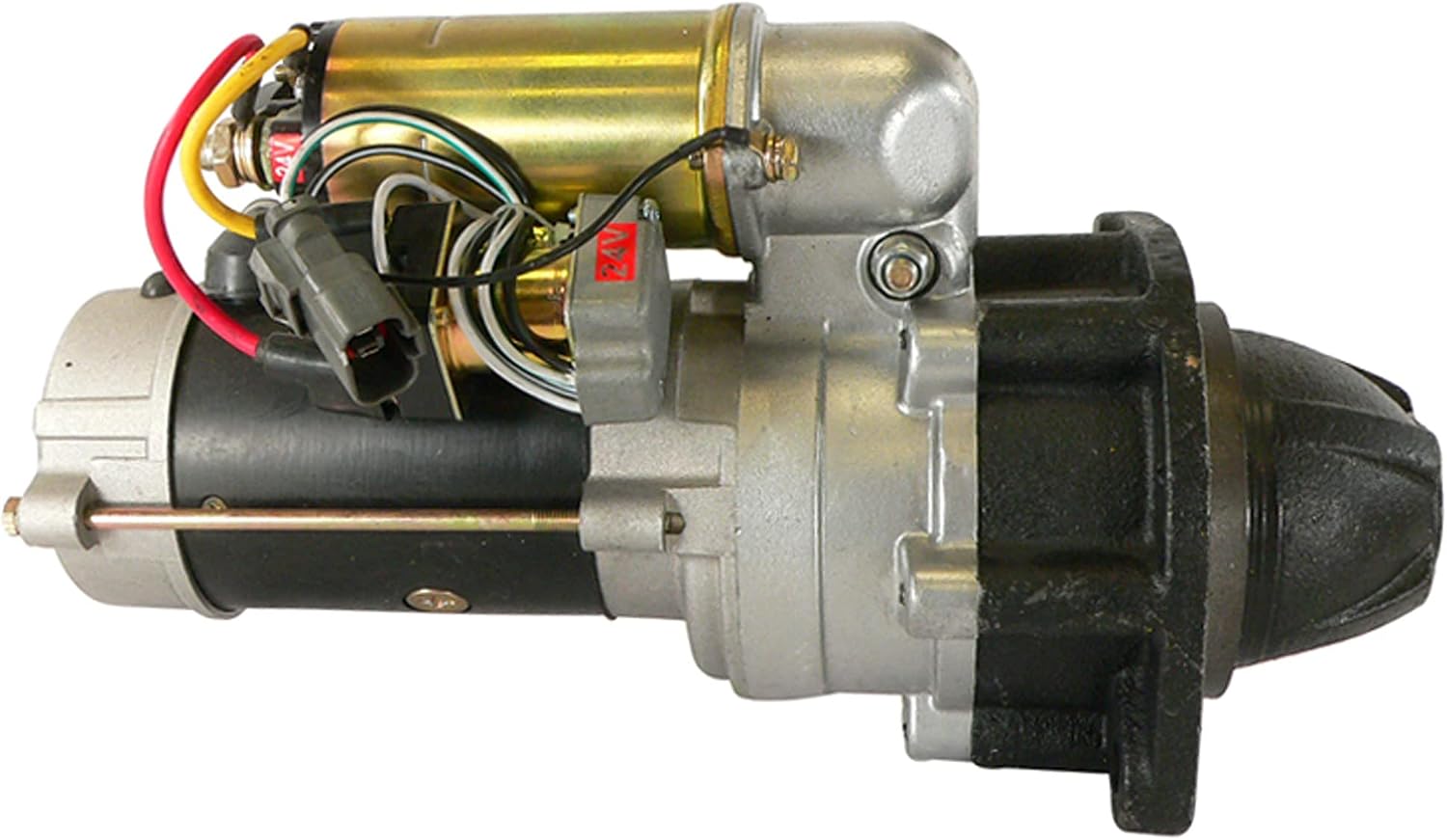 DB Electrical 410-50003 Starter Compatible With/Replacement For Komatsu Excavator PC100 PC120 With 4D95 6D95 Engine 110656 410-50003 600-813-3320 600-813-3321 600-813-3350 600-813-3351 600-813-3360