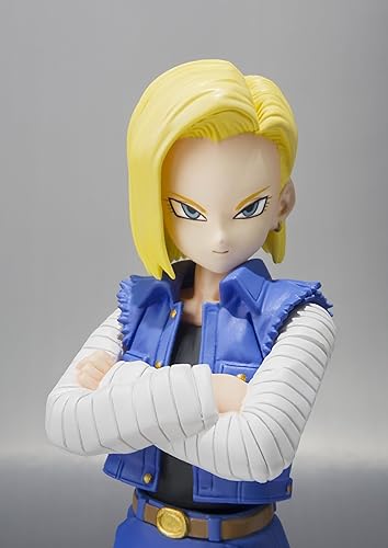Miniatura 7 de Bandai Tamashii Nations SHFiguarts Android 18 Dragon Ball Z Figura de Acción