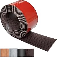Vista 13 de Tira de Transición de Piso & Tira Autoadhesiva de Borde de Piso de Vinilo para Pisos de Laminado Cubriendo Juntas de Piso de Material Bruto